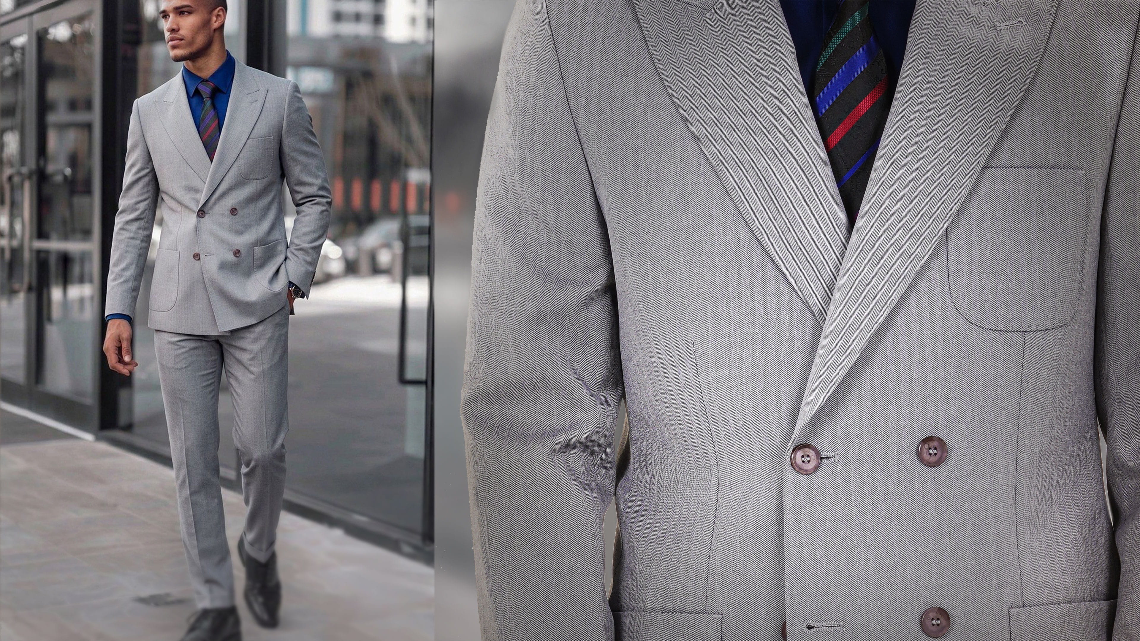 کت LIMITED SUIT SERGE FABRIC DOUBLE - BREAST BLAZER