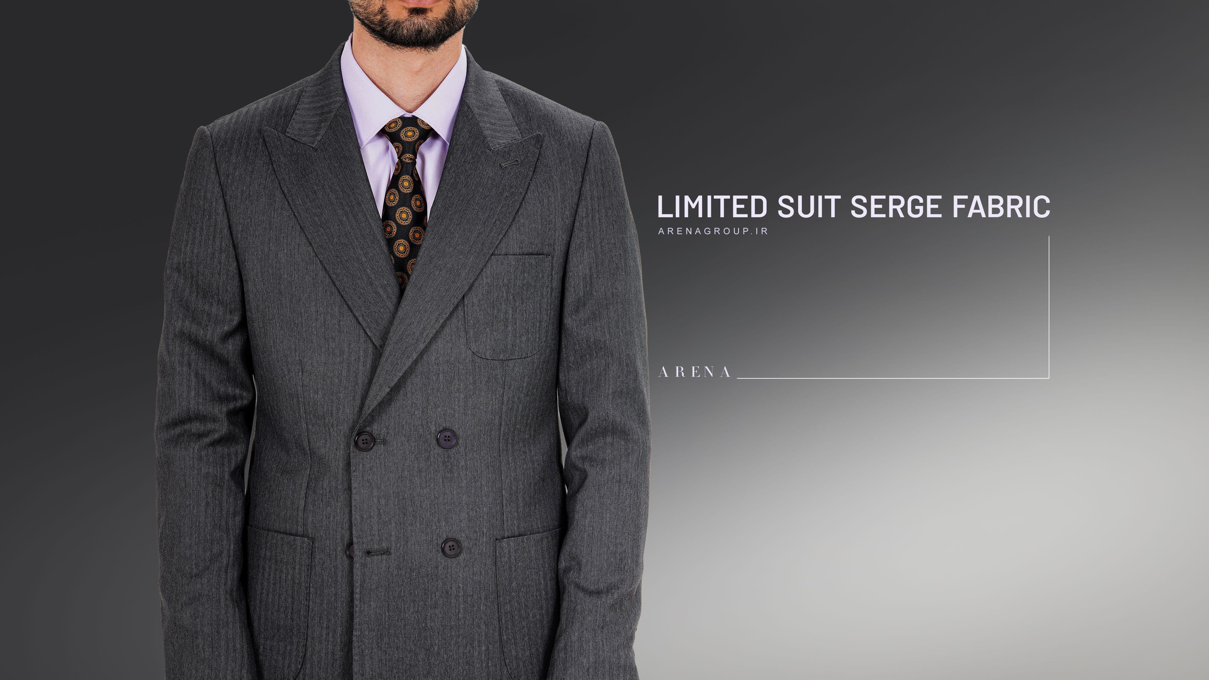 کت و شلوار LIMITED SUIT SERGE FABRIC DOUBLE - BREAST BLAZER